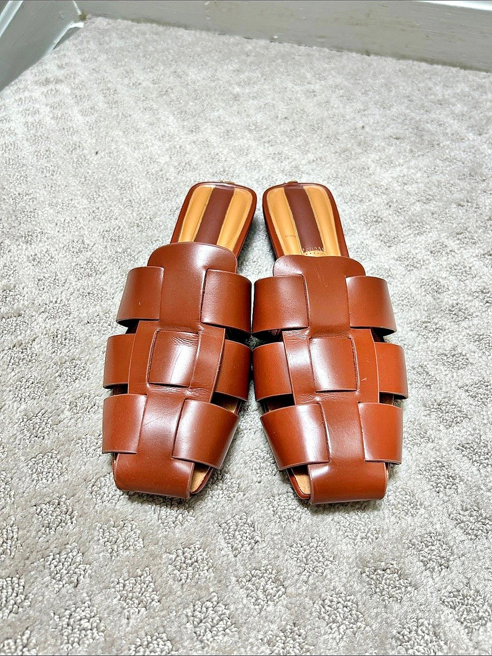 Franco Sarto Tavana Woven Leather Mule